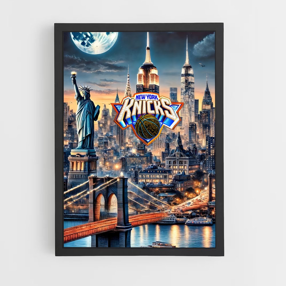 Poster New york knicks – affiche Basketball (vue 2)